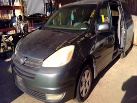 2004 TOYOTA SIENNA, GREEN, XLE MODEL, 3.3L, AT.  Z26294
